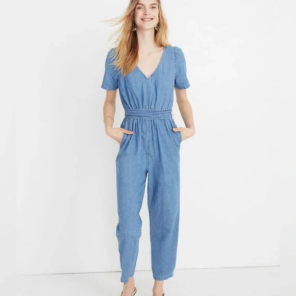 Madewell Denim Jumpsuit - Picture 1 of 5